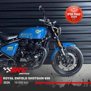 ROYAL ENFIELD SHOTGUN 650 PLASMA BLUE ROYAL ENFIELD SHOTGUN 650 PLASMA BLUE